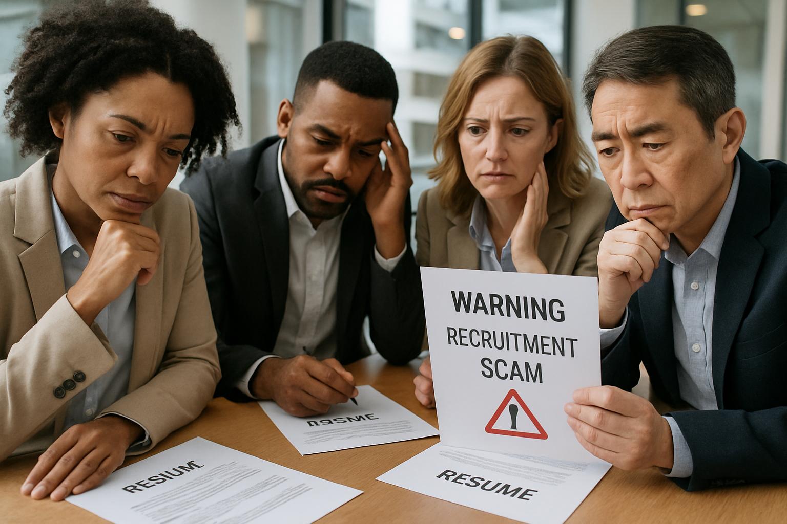 HR team discusses Recruitment Fraud Boom and scam alerts