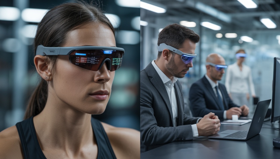 Wearable AI applications in sports and business environments