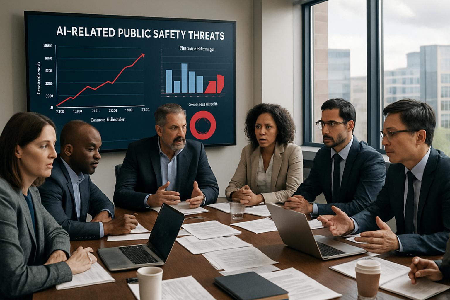 Industry leaders discuss public safety threat from AI jailbreak data and regulations.