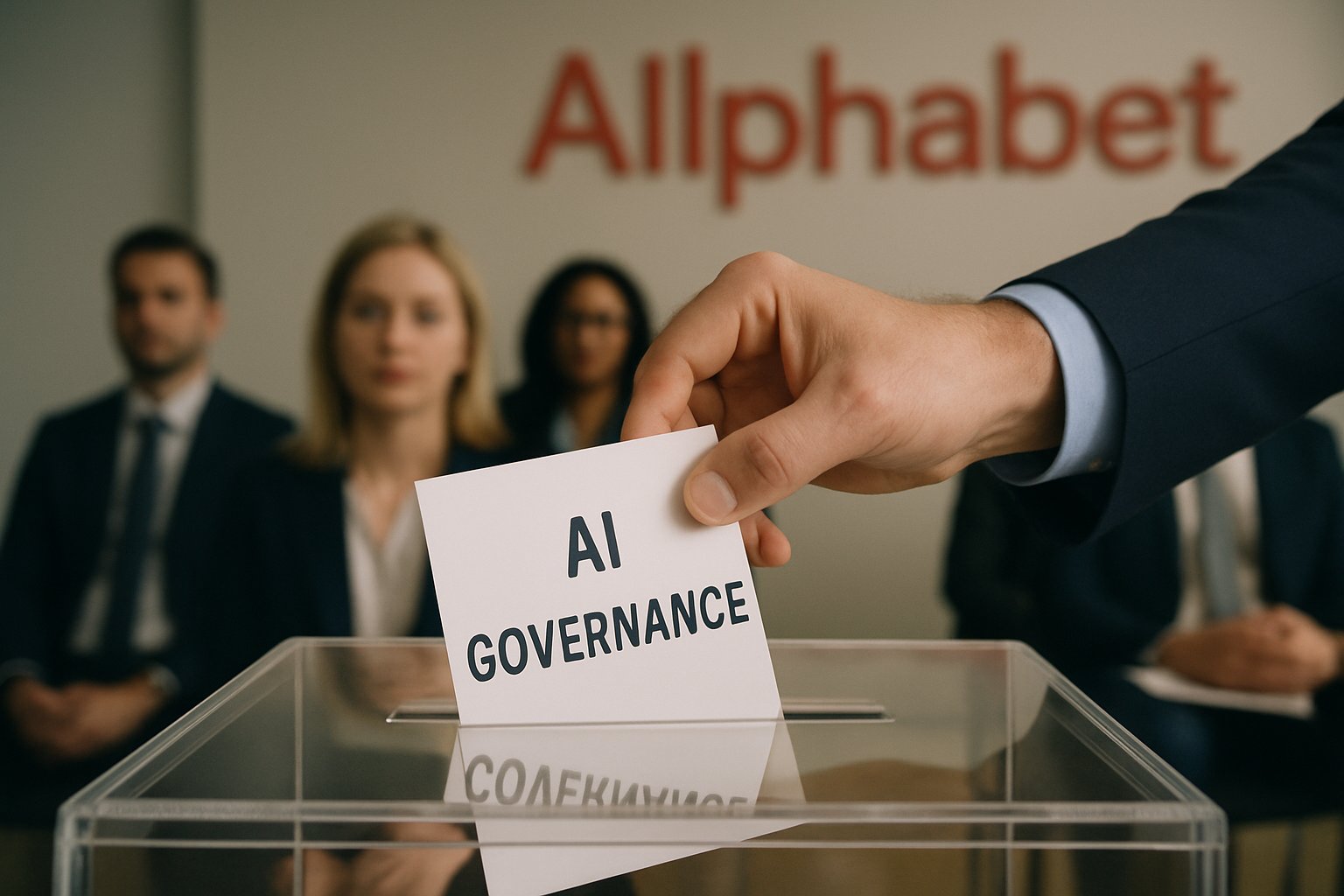 Investor voting on AI Shareholder Activism at Alphabet annual meeting