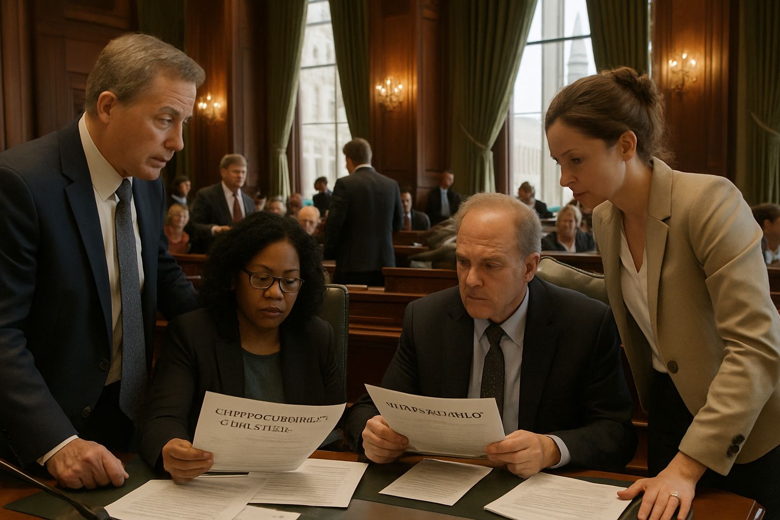 Illinois lawmakers debate Tech Politics and crypto regulation legislation in Springfield.