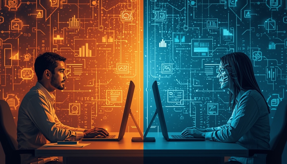 AI replacing repetitive jobs and creating demand for new skills