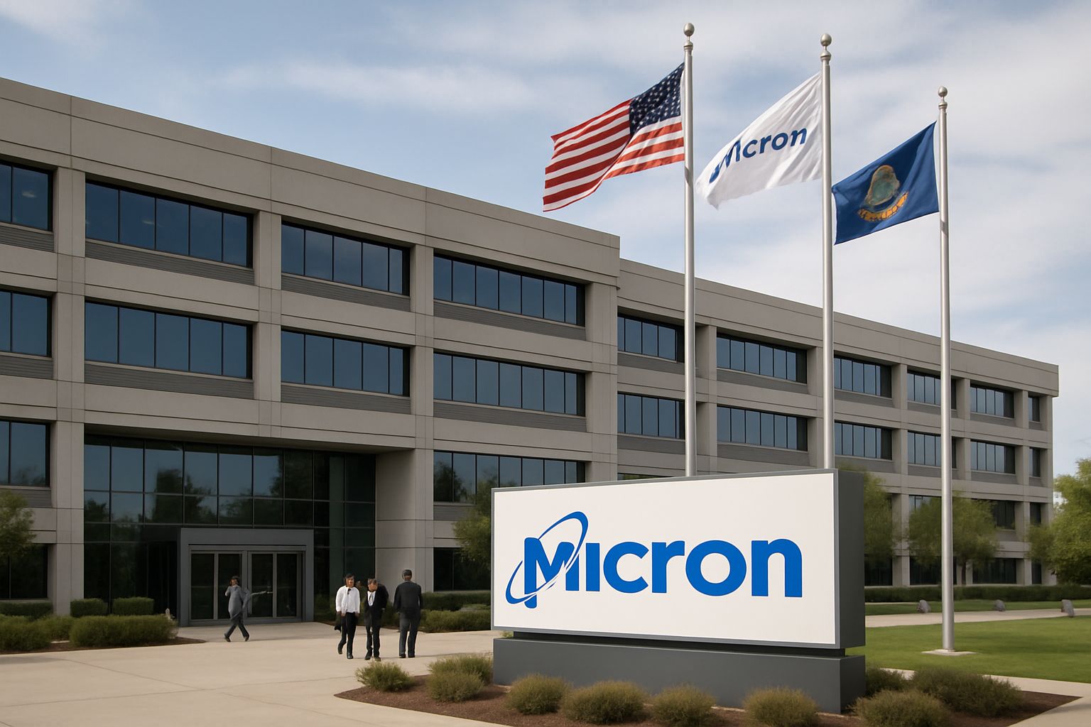 Micron headquarters featured in AI Market Movers stock rally coverage
