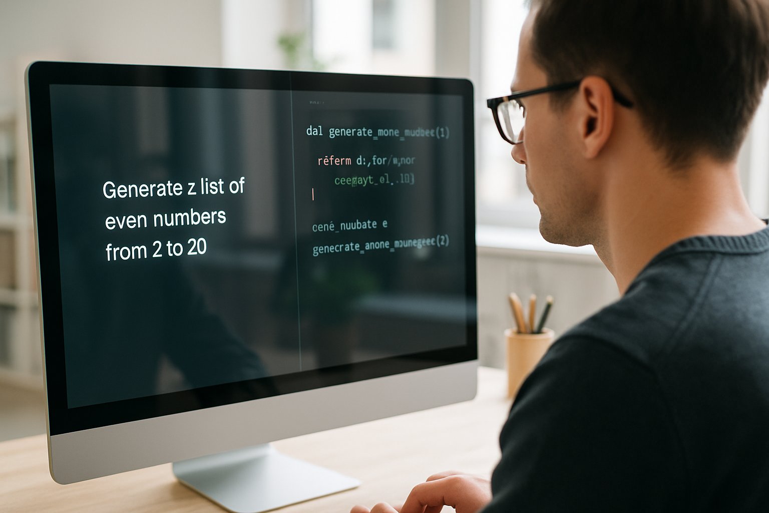 Full-stack Autonomous AI converts natural language into production-ready code on screen.