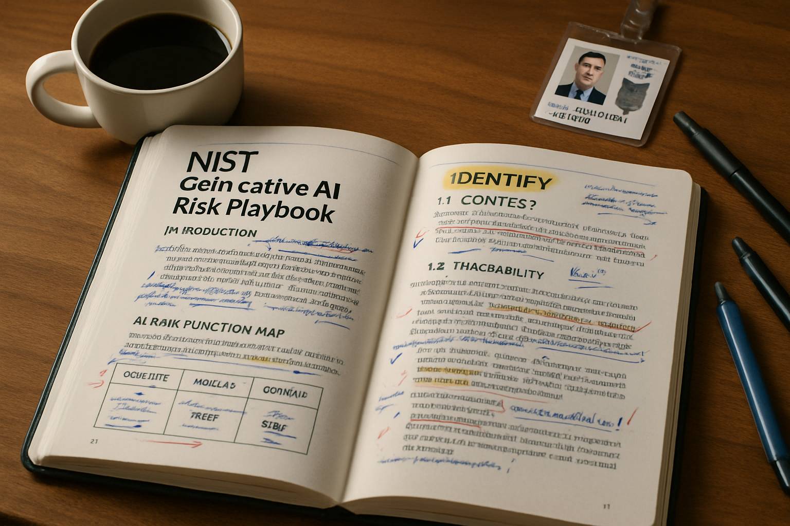 NIST Generative AI risk playbook used for Federal AI Oversight