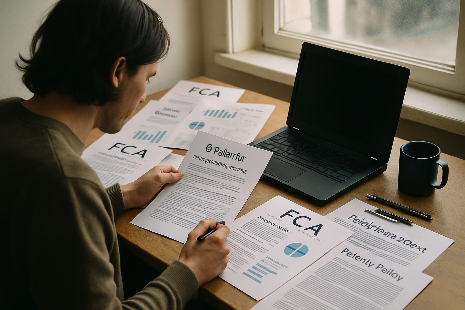 Analyst reviews FCA Palantir Contract documents for data privacy implications.