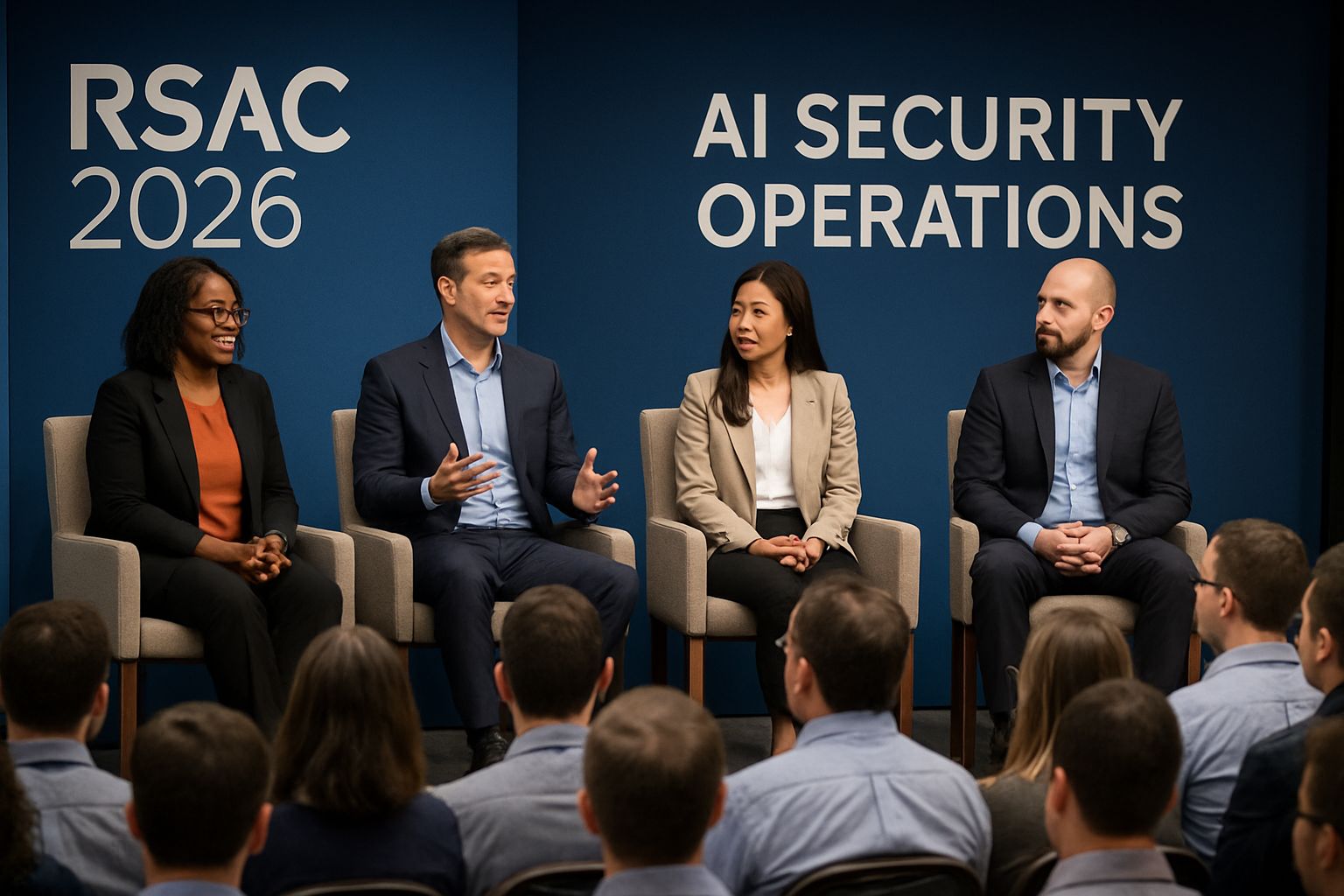 Panel discussion at RSAC 2026 focused on AI Security Operations.