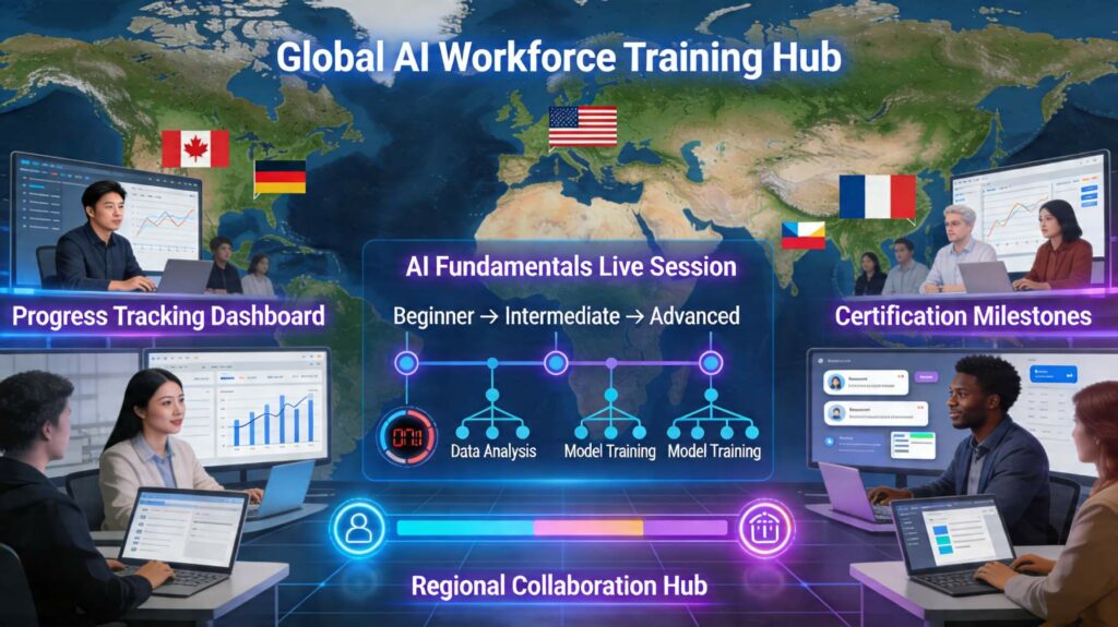Global AI workforce training supported by the Authorized Training Partner (ATP)