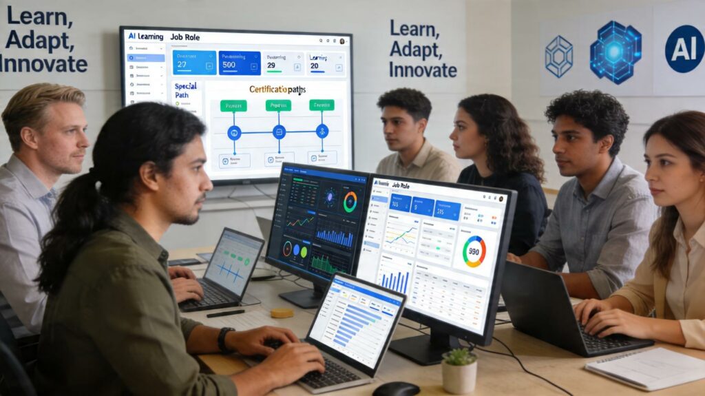 Role-based AI training supported by the authorized training partner