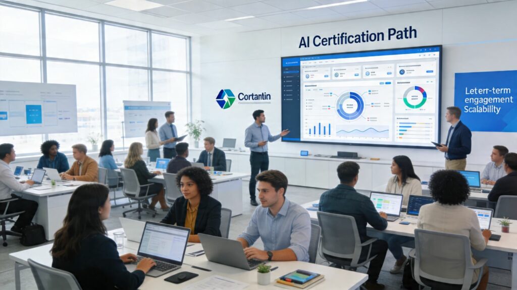 The AI CERTs Authorized Training Partner program enables scalable AI certification training for enterprise clients.