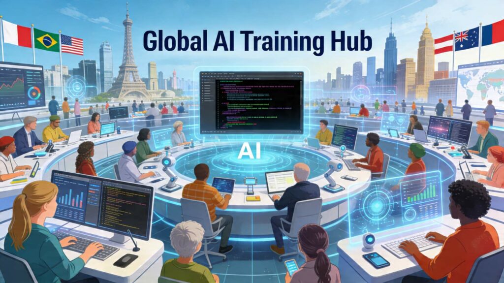 Global AI workforce training supported by the Authorized Training Partner (ATP) program