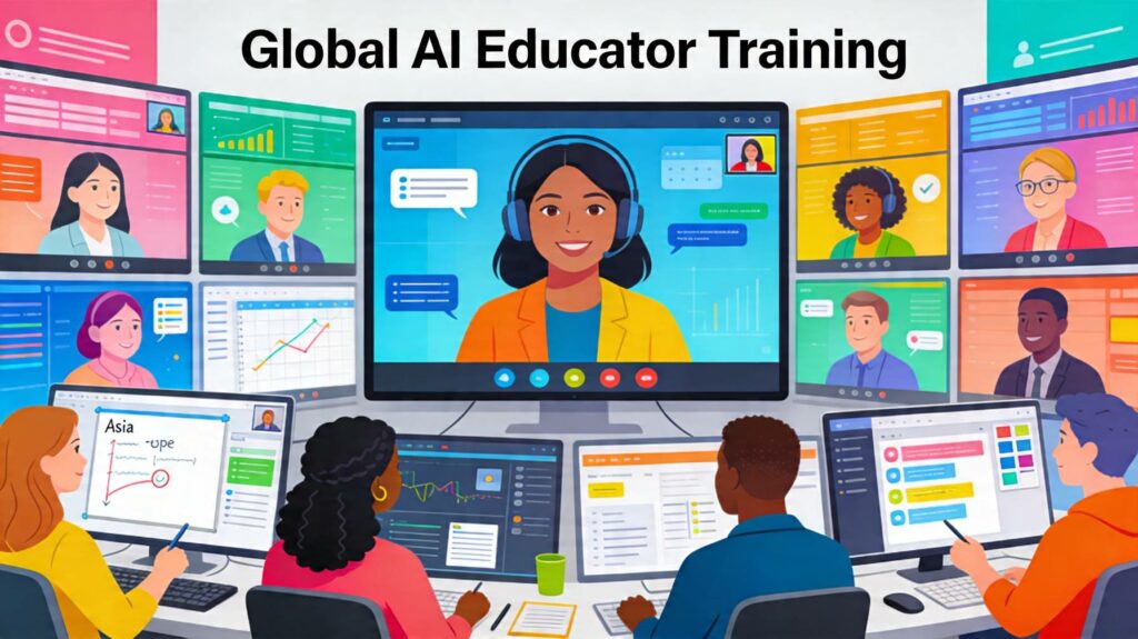 Global educator upskilling supported by the Authorized Training Partner (ATP)