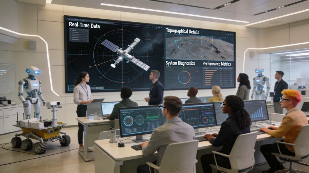 Space AI operations showing the need for training and human expertise