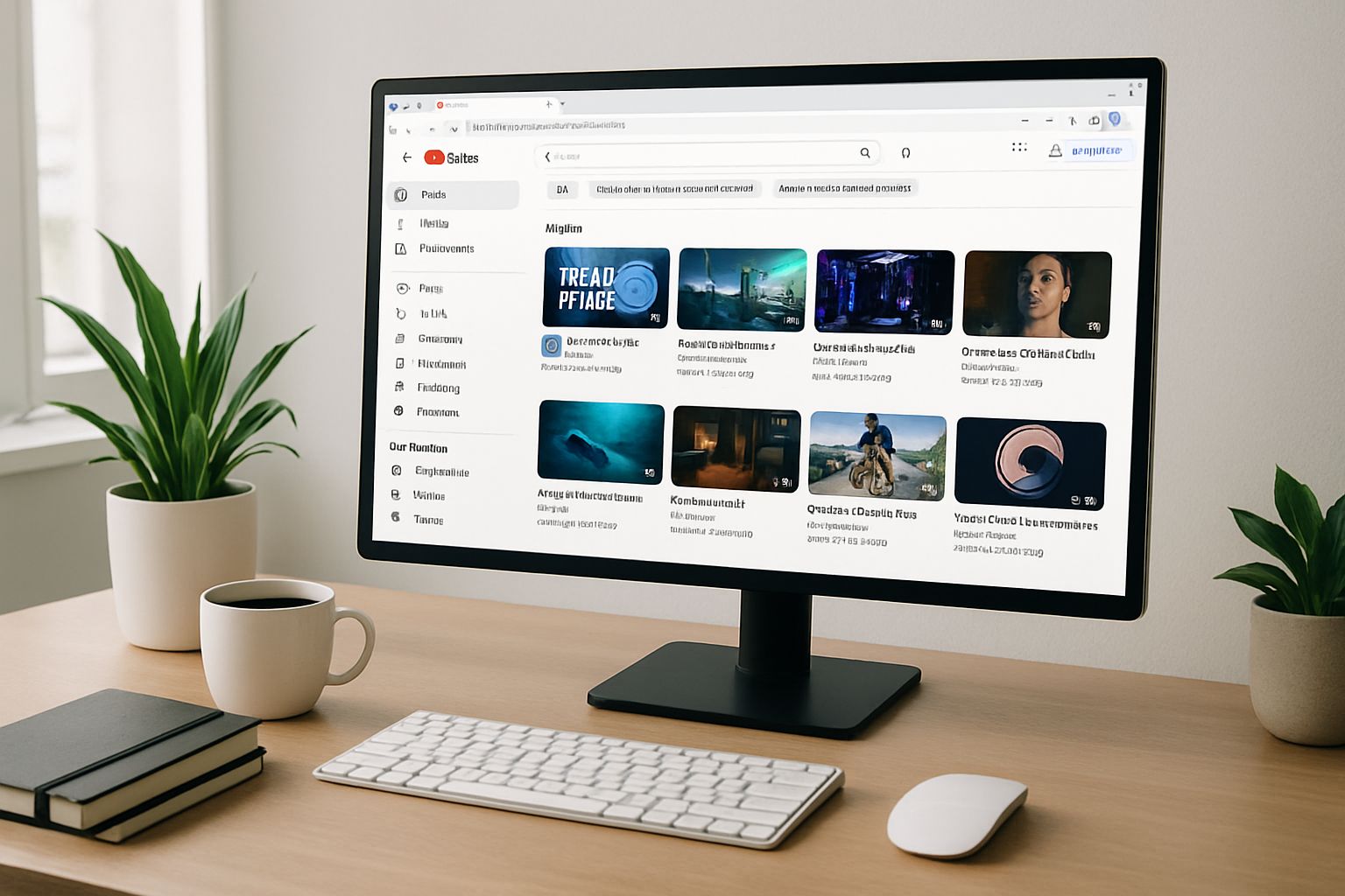 AI Media and YouTube animation fund discussion displayed on computer screen