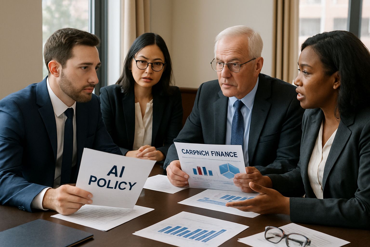 Tech leaders and consultants discuss AI Policy PAC spending in Illinois.