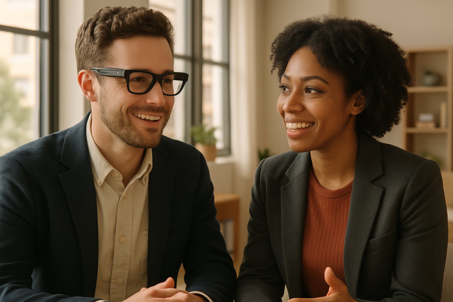 Passive Surveillance Conflict in a workplace setting with smart glasses usage.