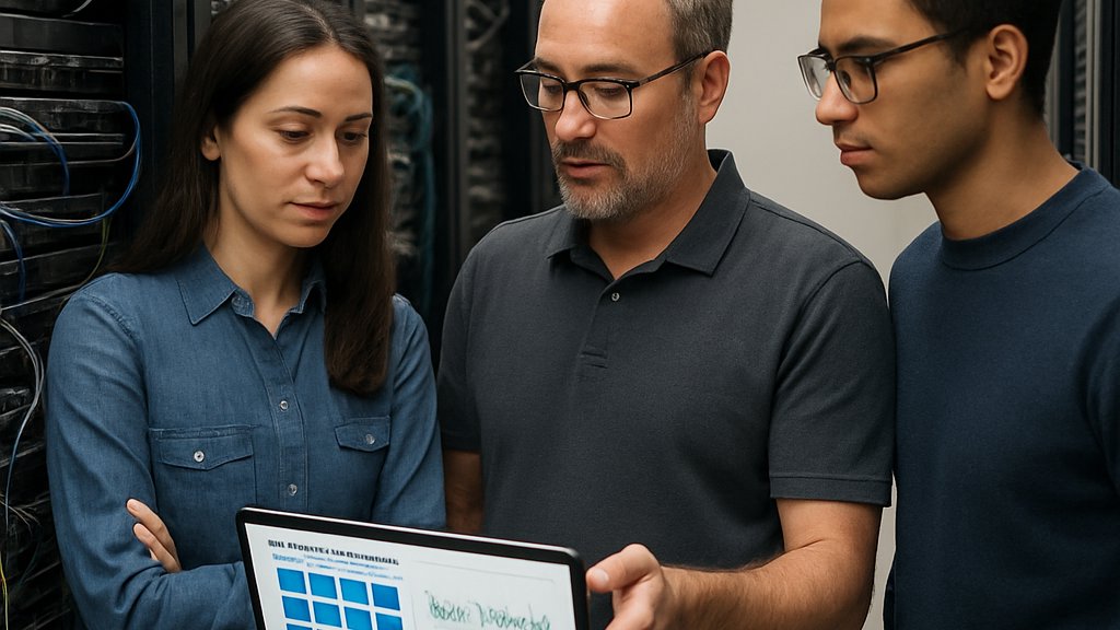 Managed Inference Services team deploying AI models in a data center