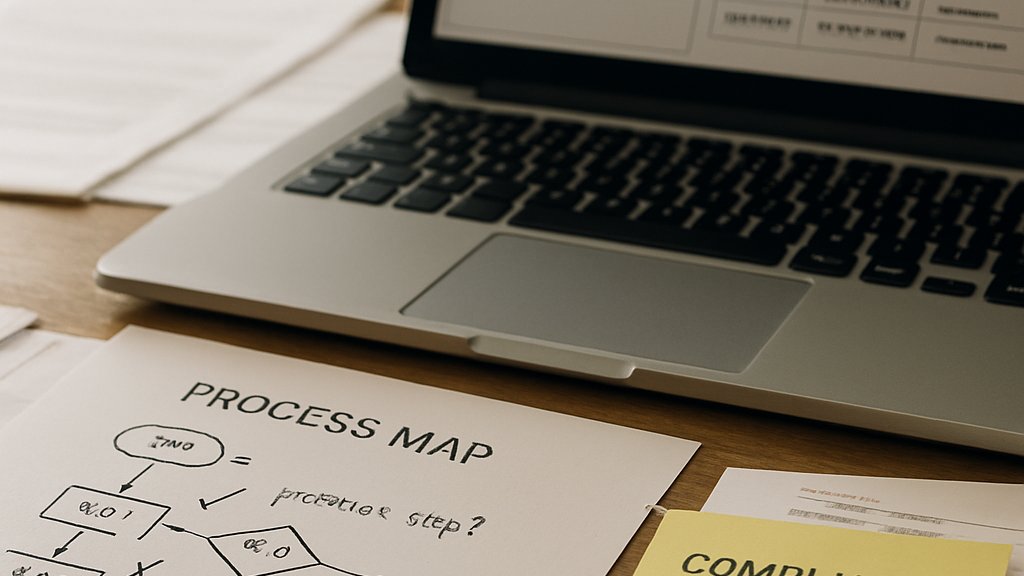 Decision Governance Gaps data dashboard and compliance review on analyst desk