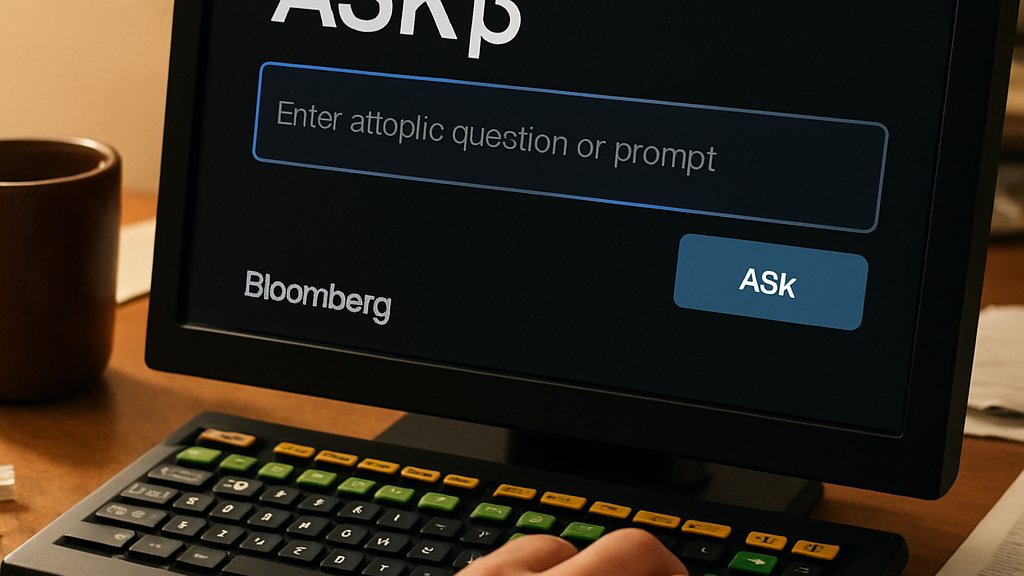 Using Bloomberg ASKB interface for intelligent finance queries on Bloomberg Terminal.