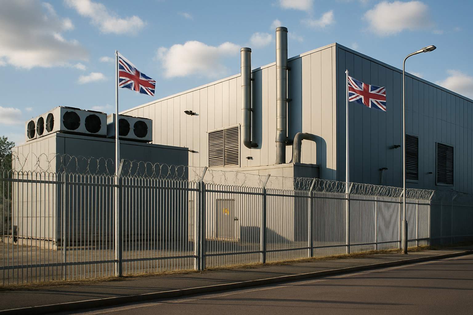 British data center highlighting Sovereign AI Ambitions infrastructure