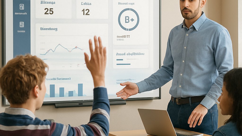 Classroom discussion of AI education privacy and student data tracking