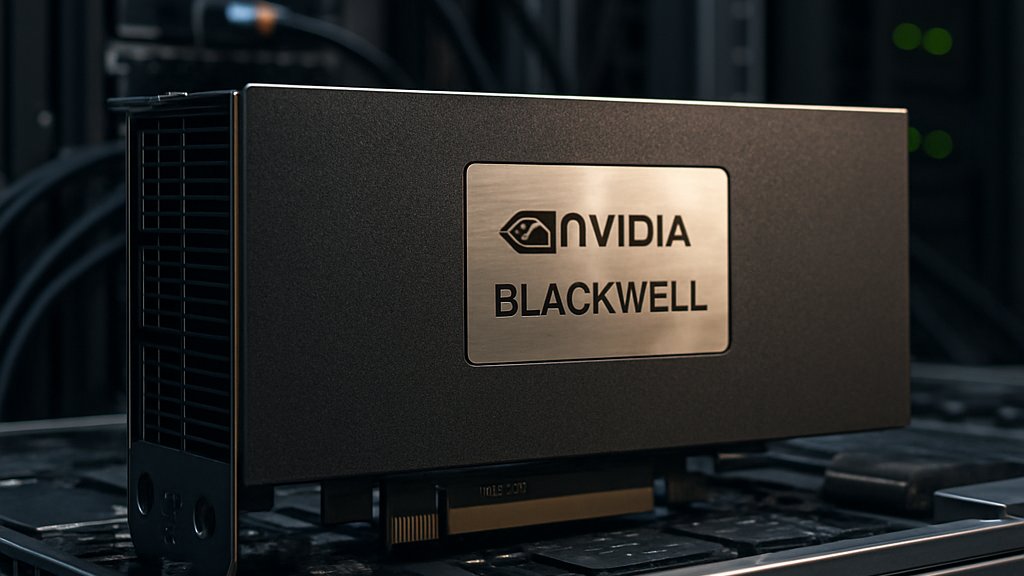 NVIDIA Blackwell GPU in rack during Canadian datacenter deployment.