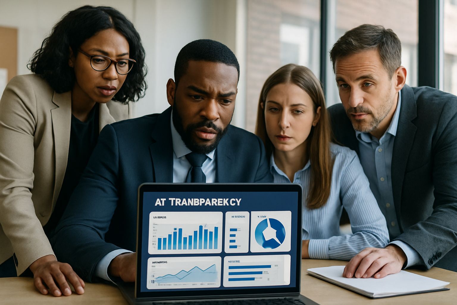 Frontier AI Transparency meeting on compliance metrics and reporting.