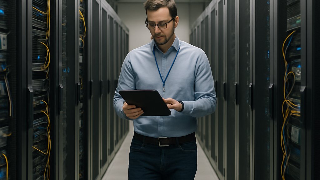 Cisco data center scene showing AI Workforce and hyperscaler demand