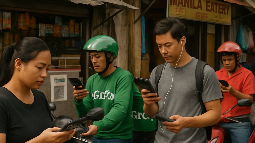 Metro Manila business scene highlighting GDP Growth Urgency and digital adoption