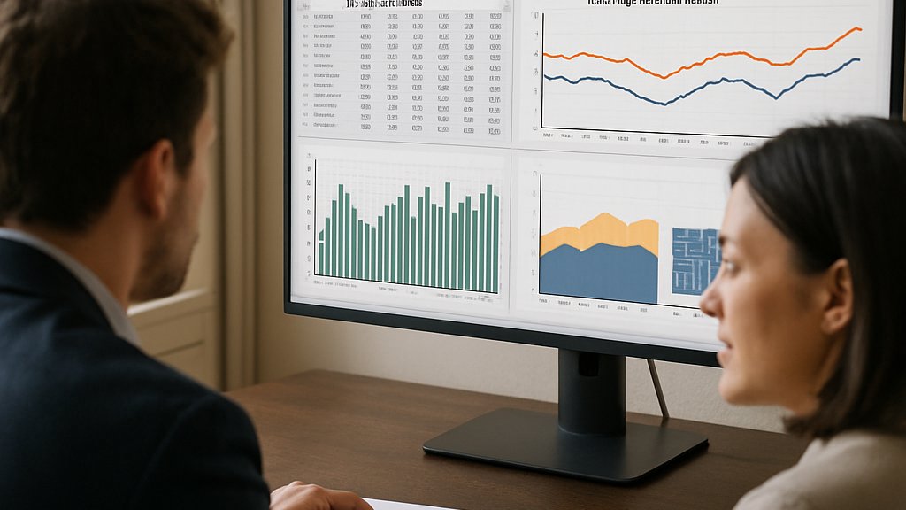 Analysts reviewing AI Energy demand trends and electricity forecasts
