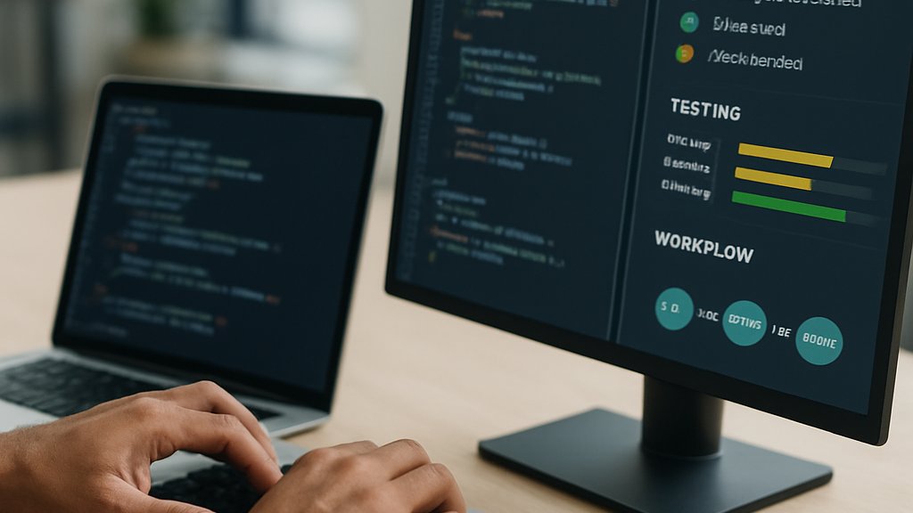 Engineer working on AI Engineering Maturity and quality metrics