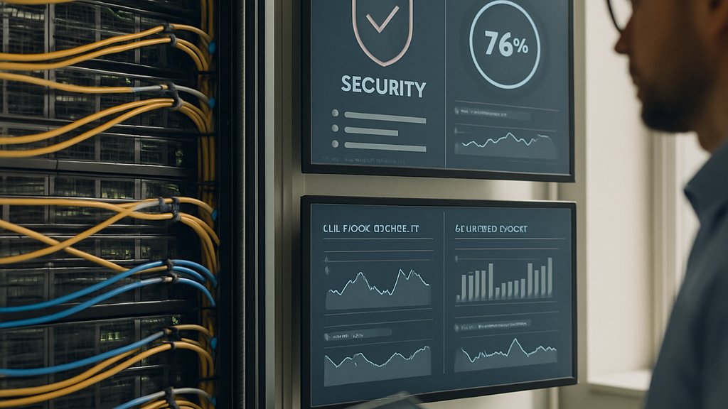 Secure server room running GPT-5.5 Enterprise hardware for global firms