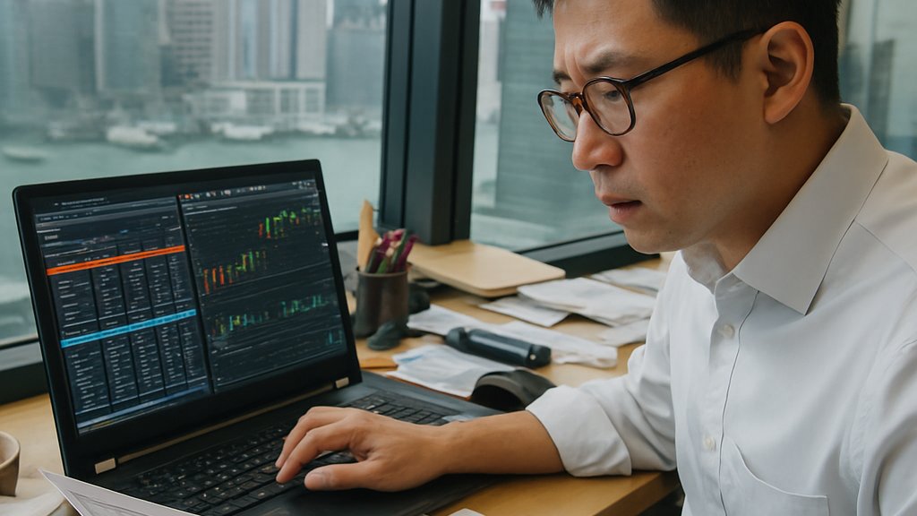 Buy-Side Trading Automation analyst reviewing execution data in APAC office