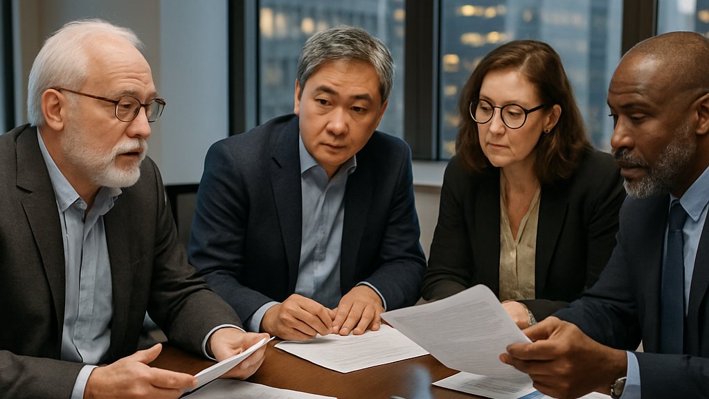 Tech leaders discussing AI Oversight Delay and regulation strategy