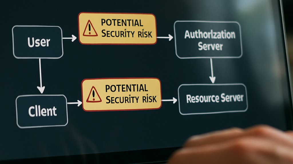 Computer screen displays OAuth flow during Vercel Data Breach