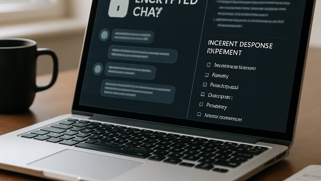 Laptop evidence view of a Ransomware Intelligence Leak during forensic review