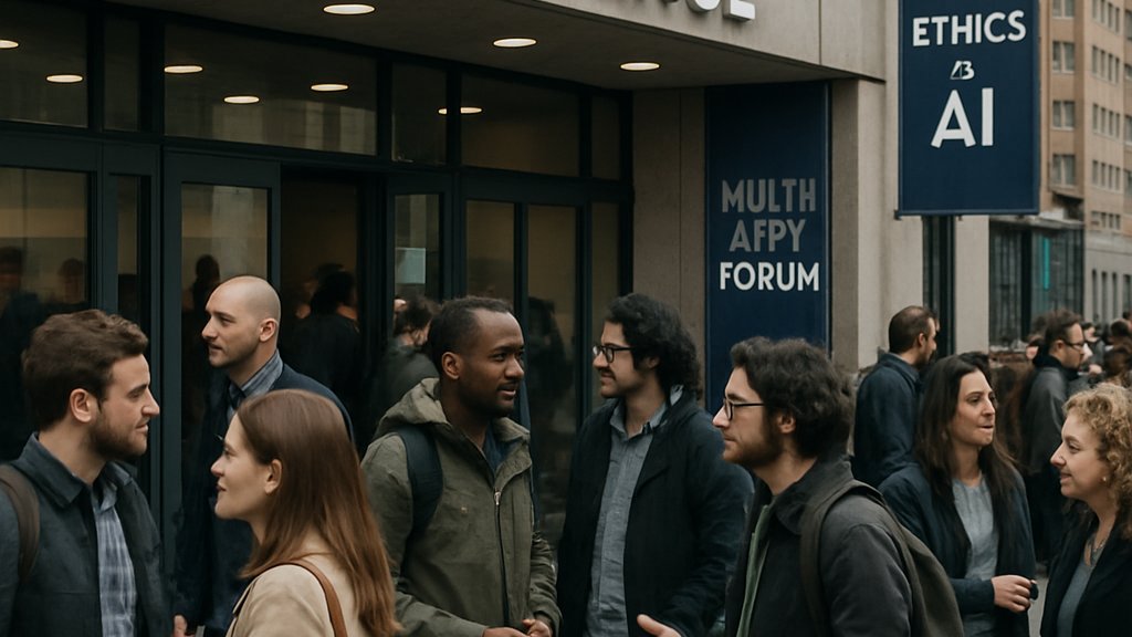 Attendees gather for a Value Alignment forum during the global 2026 tour