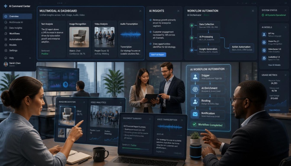 Multimodal AI transforming business operations and workforce skills