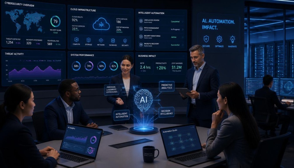 Enterprise AI workforce training and intelligent business systems