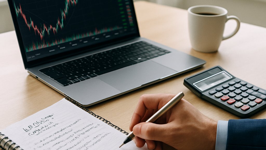 Wishpond AI Focus analyst reviewing growth data and investment plans