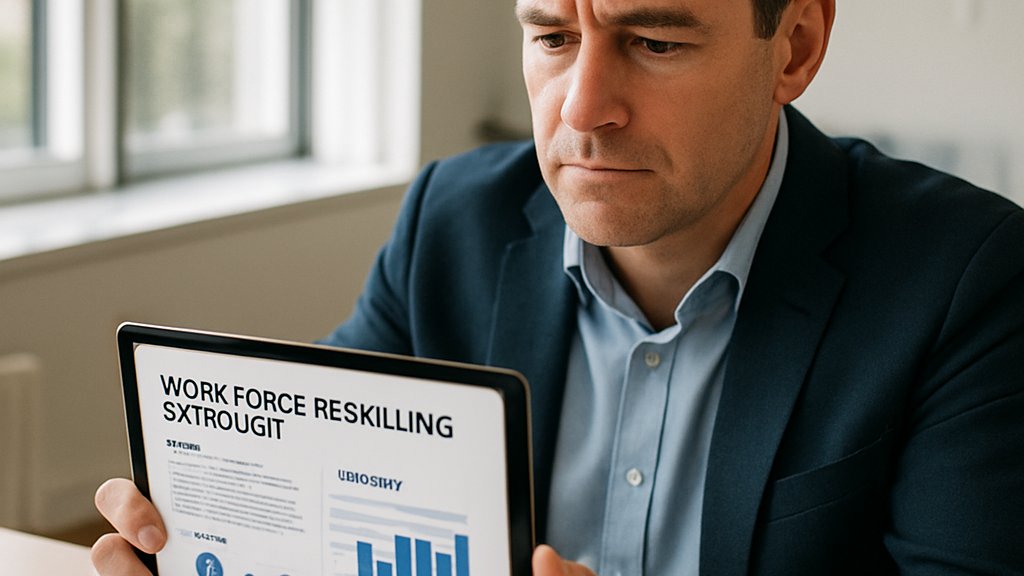 Workforce Reskilling strategy review by enterprise leader in Europe