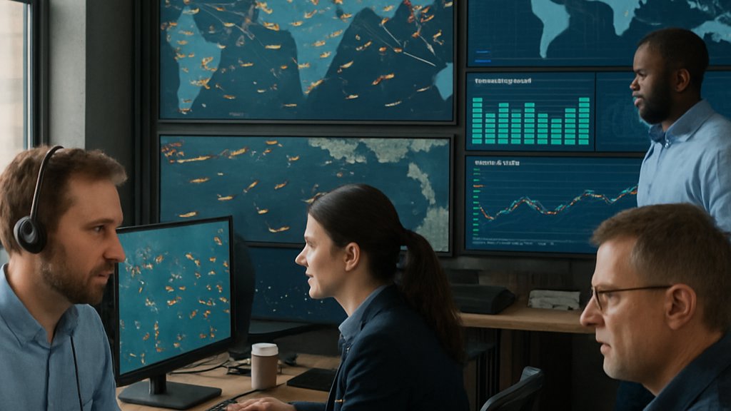 Logistics operators tracking supply chain routes amid Strait of Hormuz tensions.