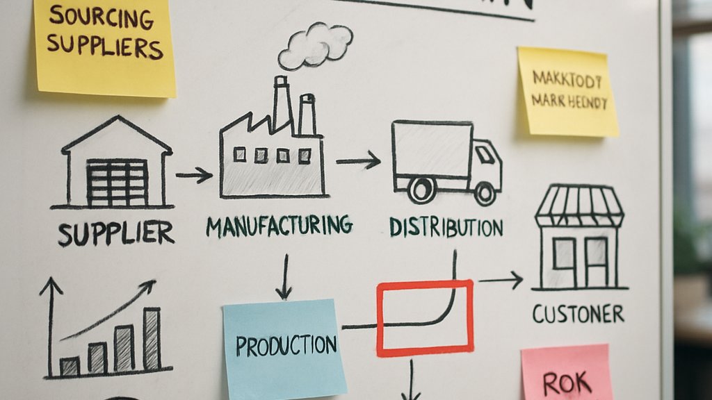 AI Agent Backdoor vulnerability marked in a real-world supply chain diagram.
