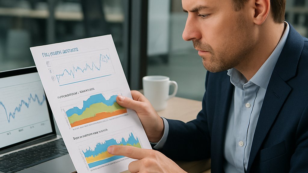 Grid Inflation analyst reviewing power market charts and prices