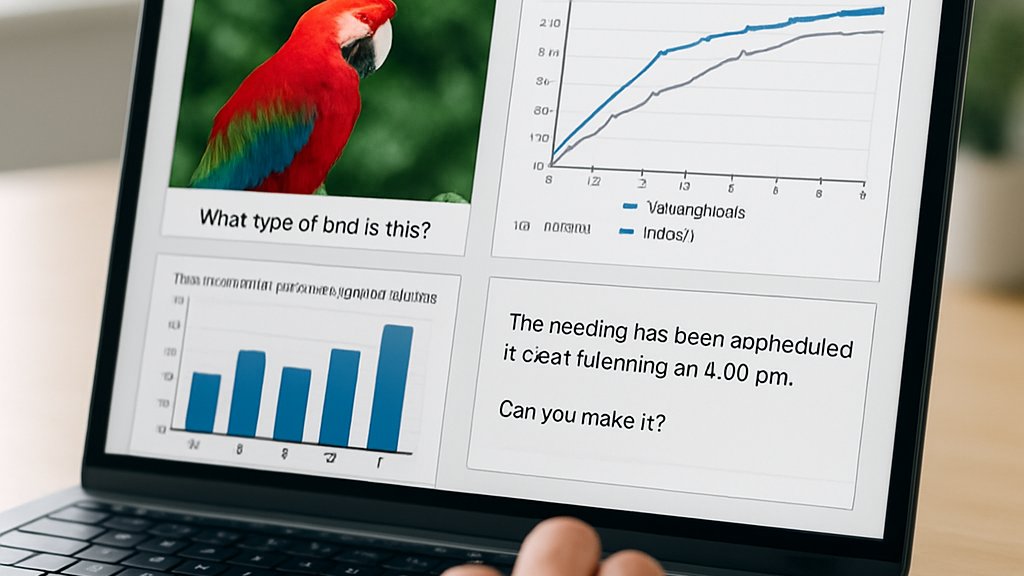 Detailed computer screen showcasing Meta Muse Spark multimodal AI benchmarks.