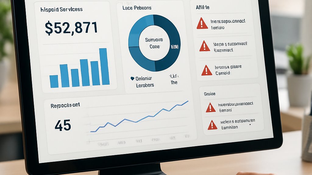 Payroll AI Agents dashboard streamlining payroll analytics and HR automation