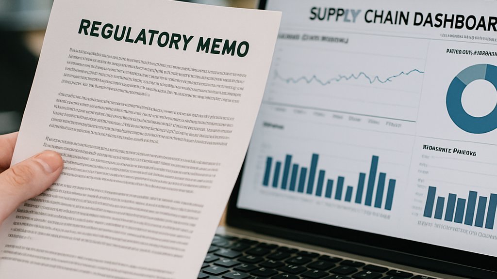 Sovereign AI Exports policy memo and supply chain dashboard