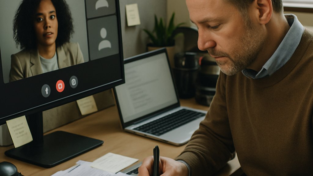 Conversational Video Agents highlighting privacy concerns in enterprise offices
