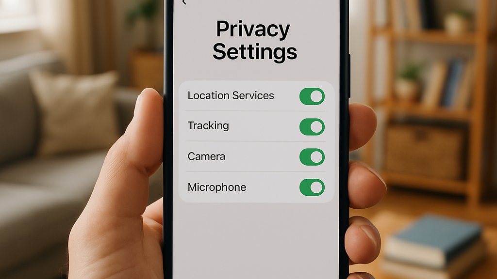 Adjusting smartphone settings for better Privacy Rights protection