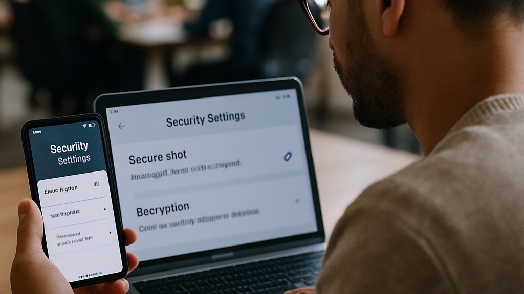 Privacy First secure WhatsApp AI privacy settings in office